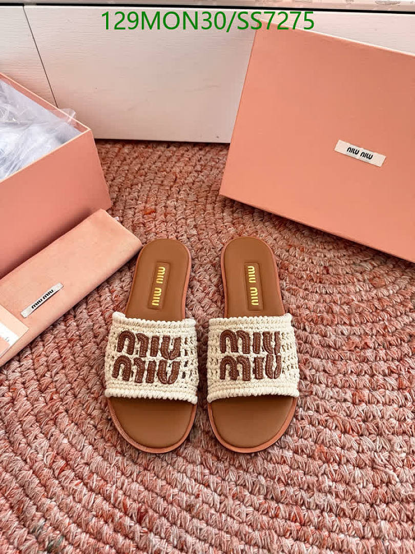 Miu Miu-Women Shoes Code: SS7275 $: 129USD