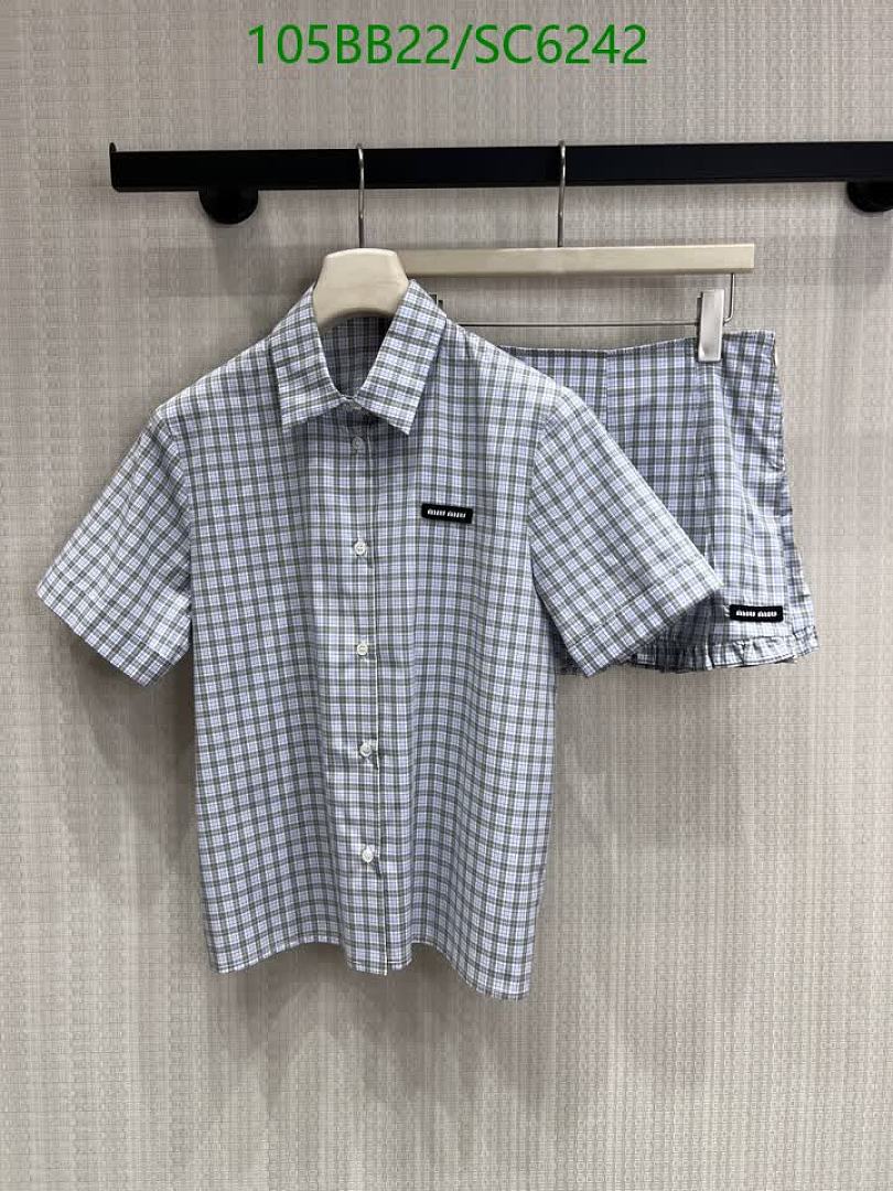 Miu Miu-Clothing Code: SC6242 $: 105USD