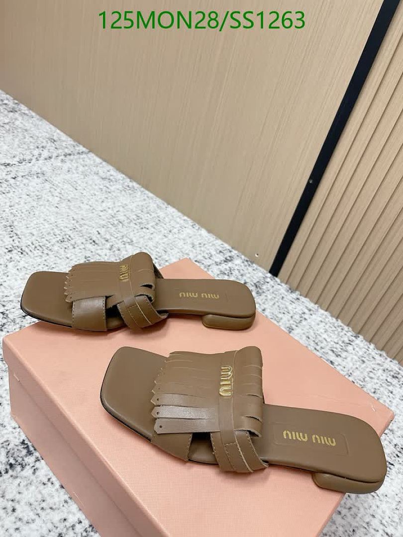 Miu Miu-Women Shoes Code: SS1263 $: 125USD