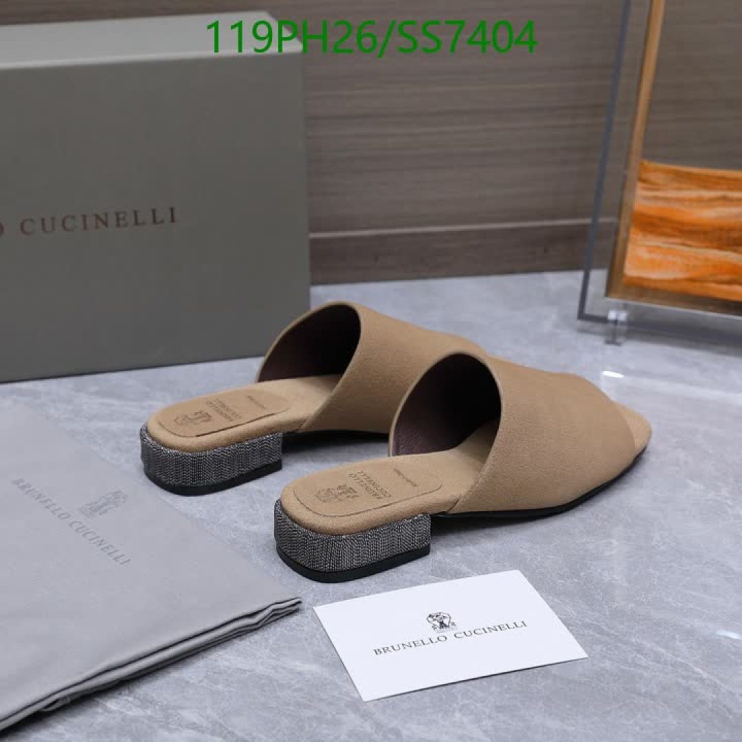 Brunello Cucinelli-Women Shoes Code: SS7404 $: 119USD