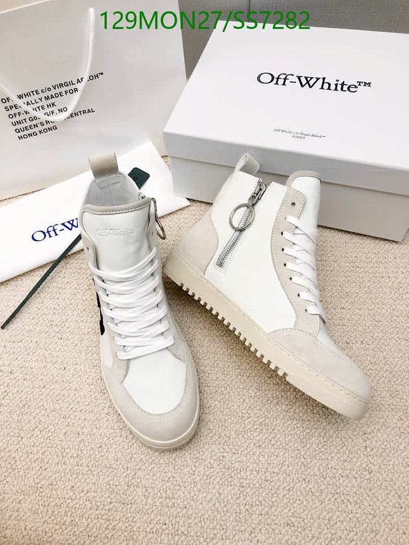 Off-White-Men shoes Code: SS7282 $: 129USD
