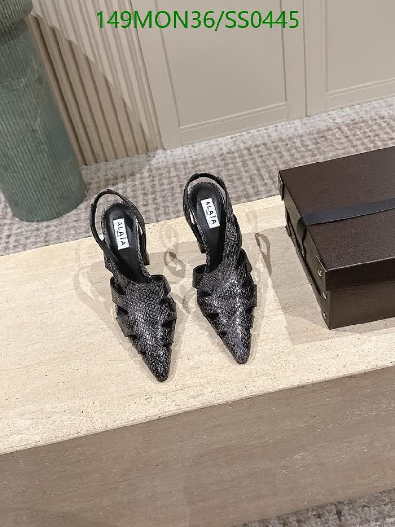 Alaia-Women Shoes Code: SS0445 $: 149USD