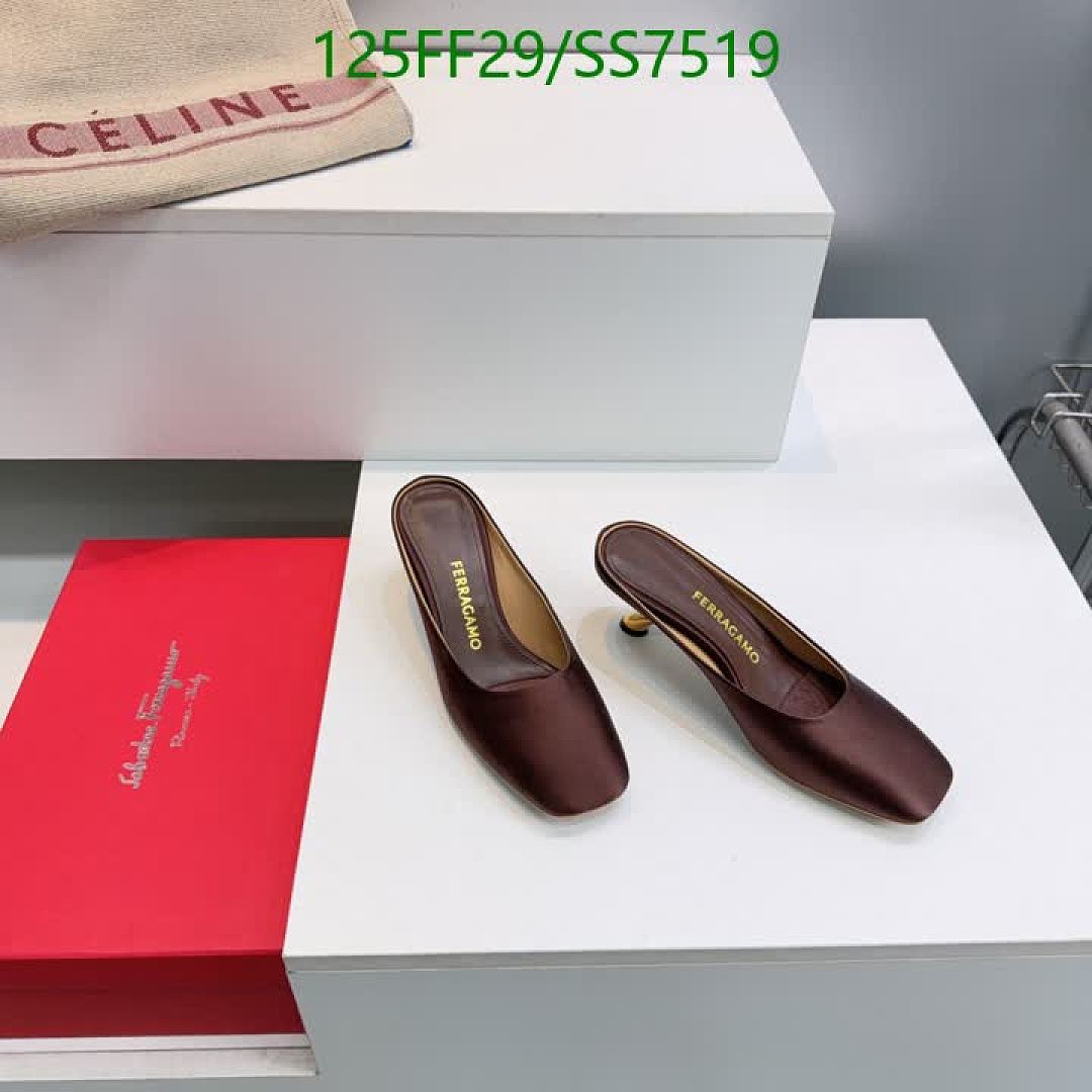 Ferragamo-Women Shoes Code: SS7519 $: 125USD