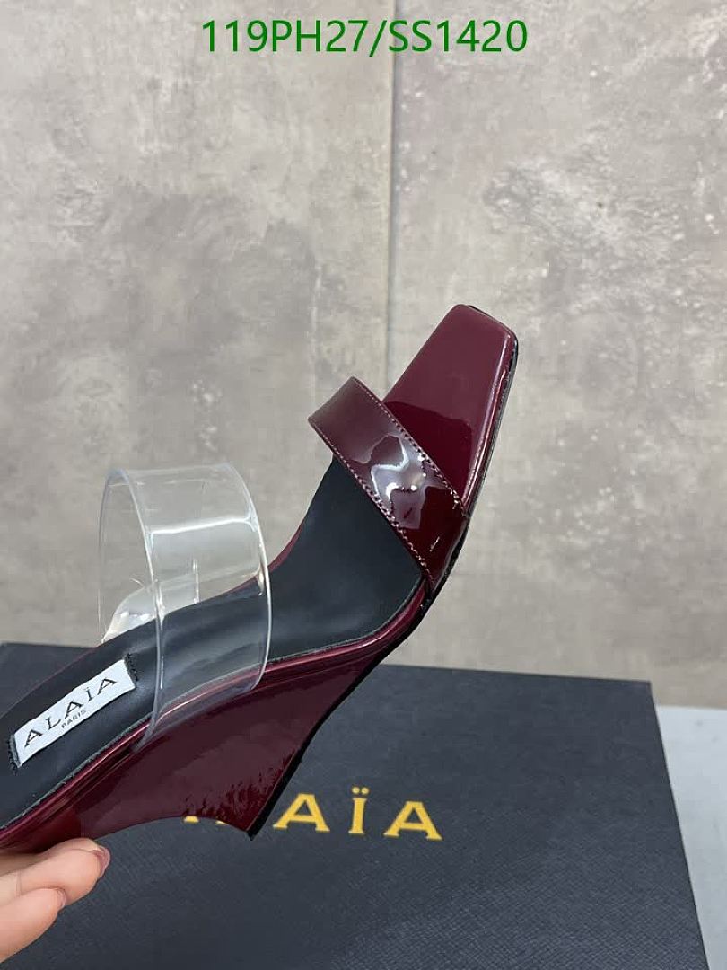 Alaia-Women Shoes Code: SS1420 $: 119USD
