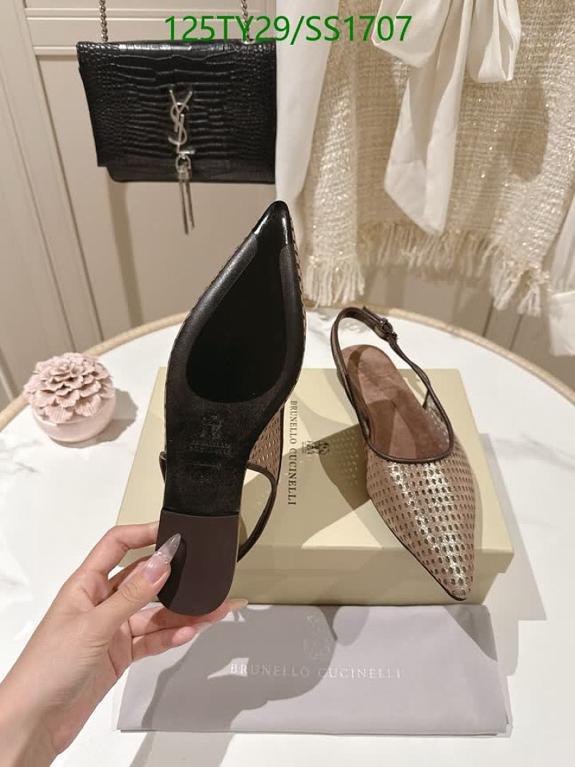 Brunello Cucinelli-Women Shoes Code: SS1707 $: 125USD