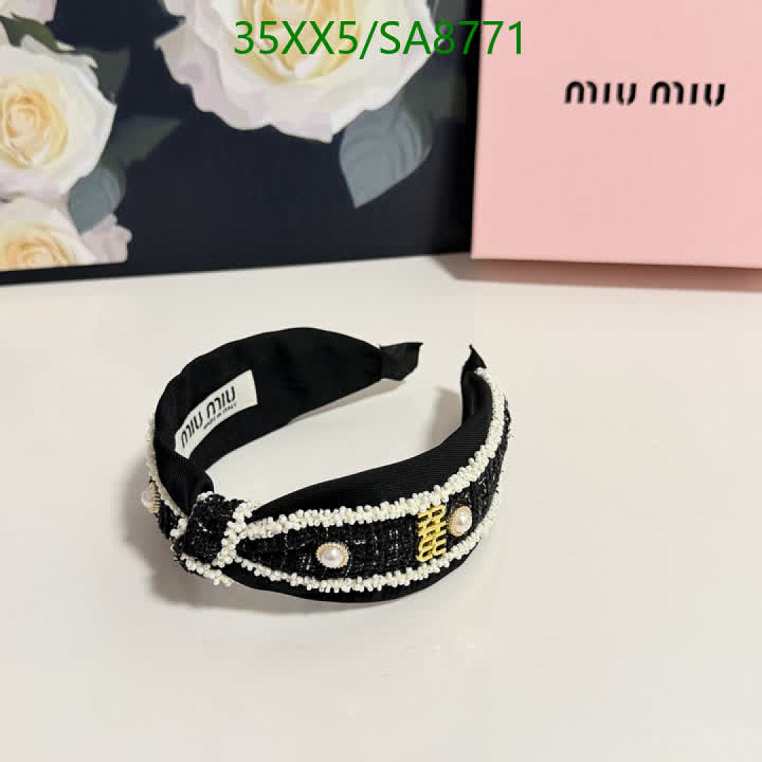 MIU MIU-Headband Code: SA8771 $: 35USD