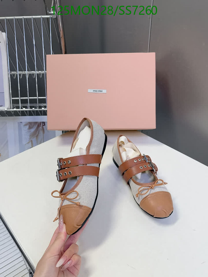 Miu Miu-Women Shoes Code: SS7260 $: 125USD