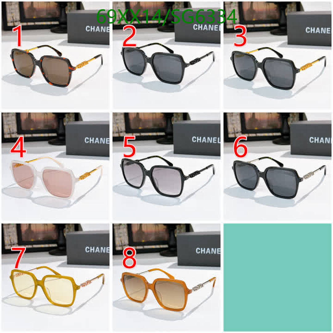 Chanel-Glasses Code: SG6334 $: 69USD