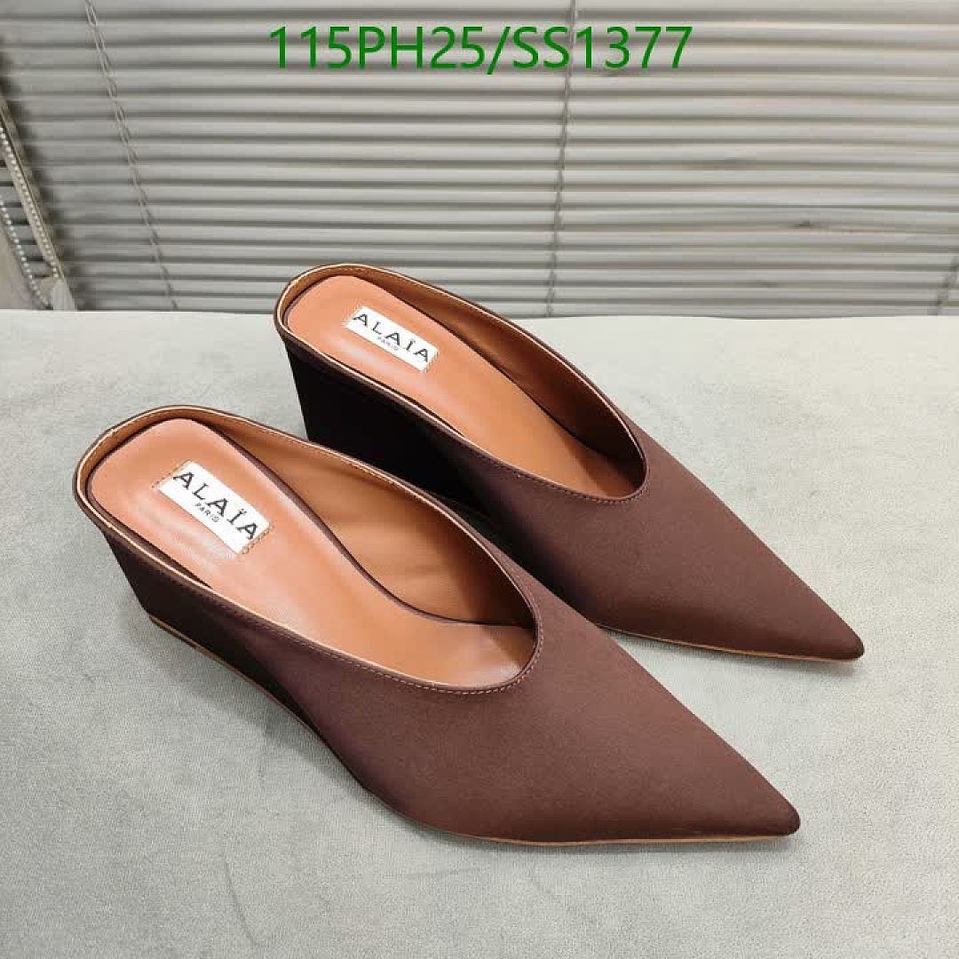 Alaia-Women Shoes Code: SS1377 $: 115USD
