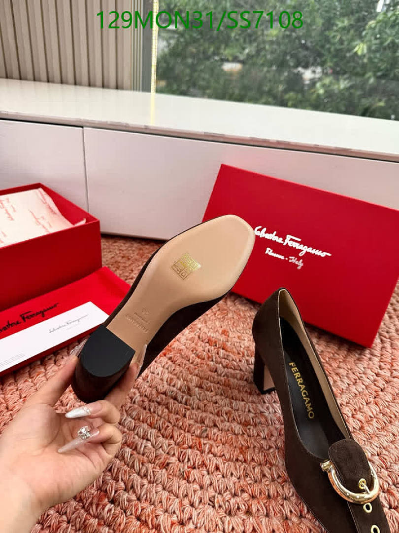 Ferragamo-Women Shoes Code: SS7108 $: 129USD
