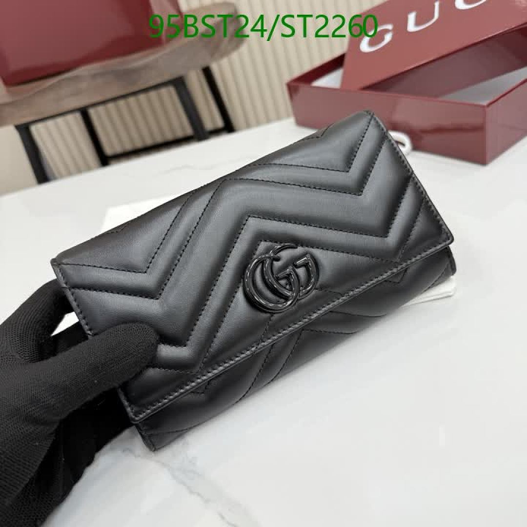 Gucci-Wallet Mirror Quality Code: ST2260 $: 95USD