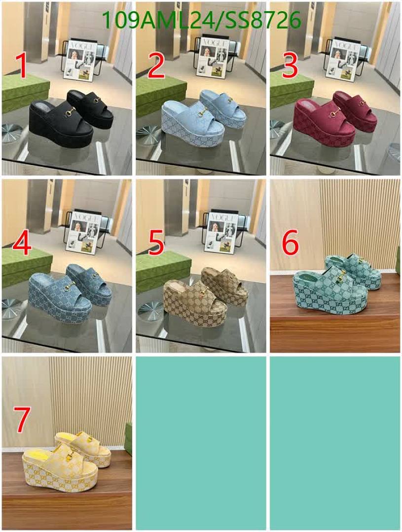 Gucci-Women Shoes Code: SS8726 $: 109USD