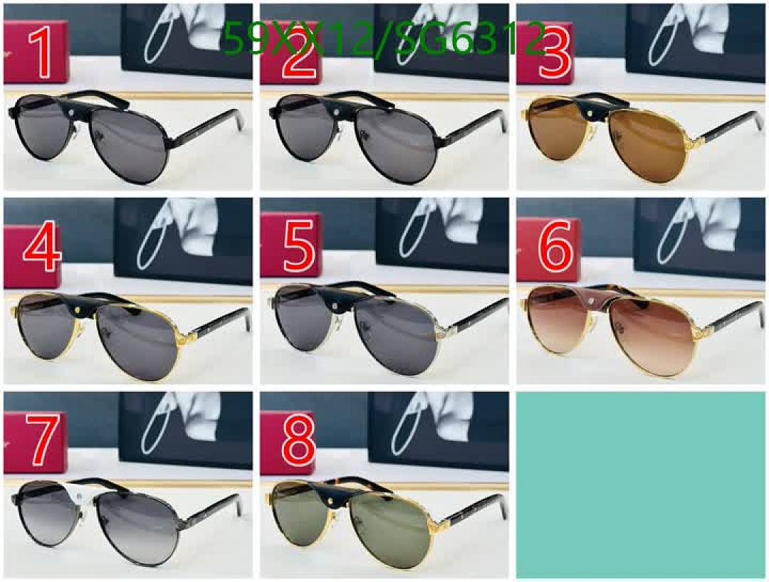 Cartier-Glasses Code: SG6312 $: 59USD