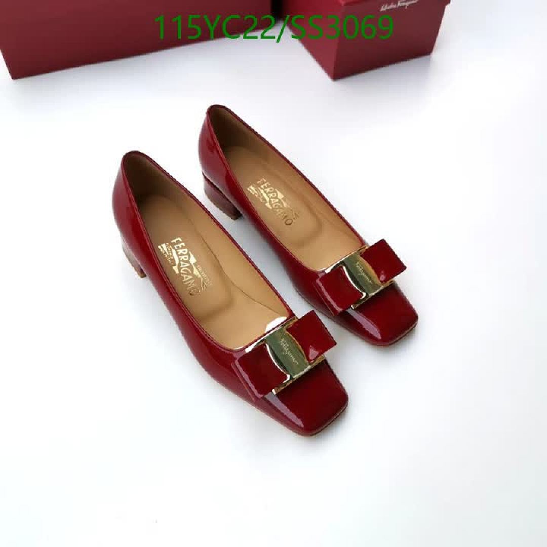 Ferragamo-Women Shoes Code: SS3069 $: 115USD