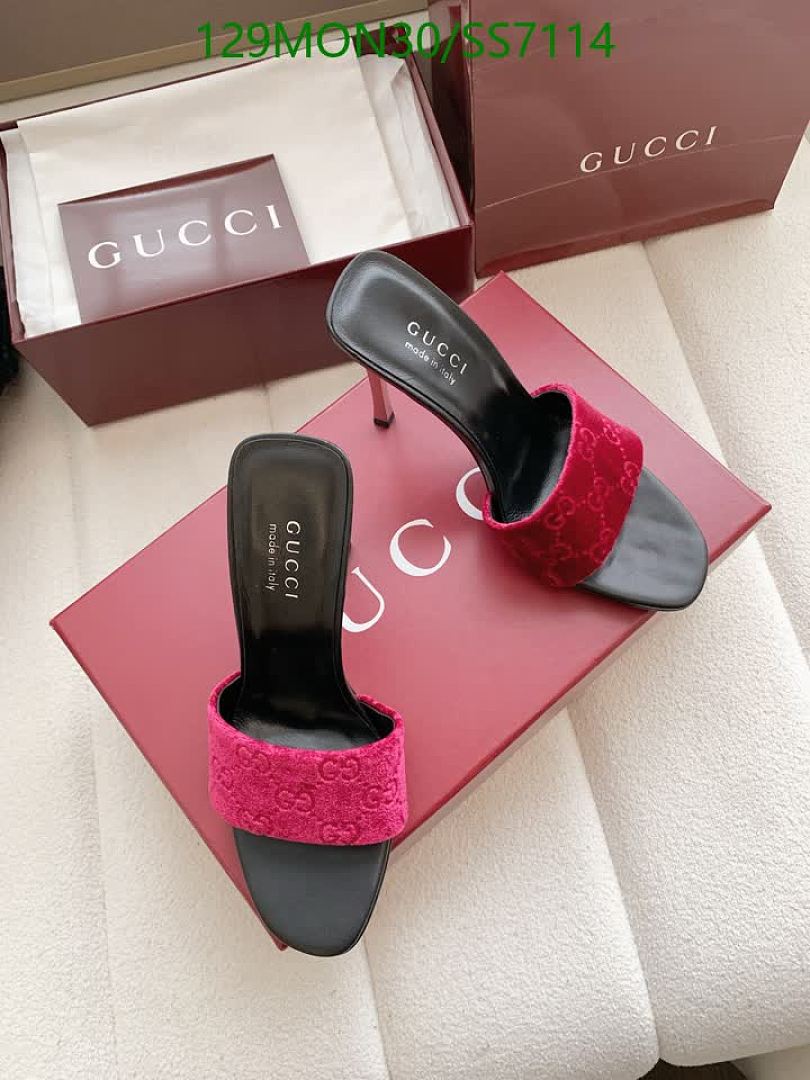 Gucci-Women Shoes Code: SS7114 $: 129USD