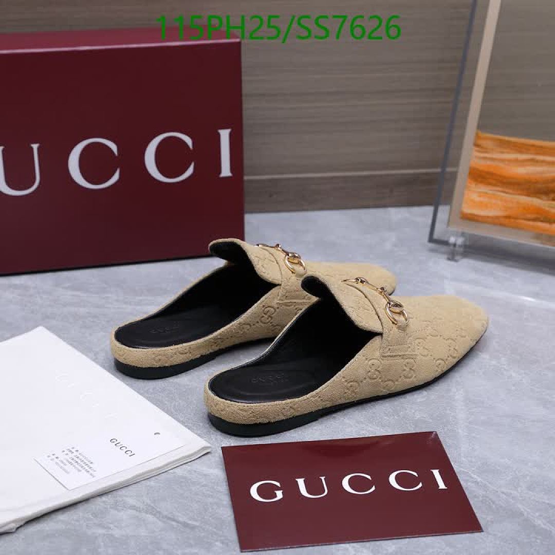 Gucci-Women Shoes Code: SS7626 $: 115USD