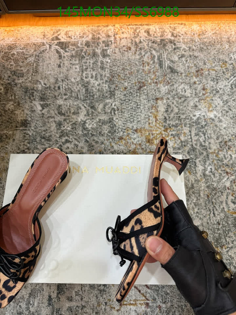 Amina Muaddi-Women Shoes Code: SS6988 $: 145USD
