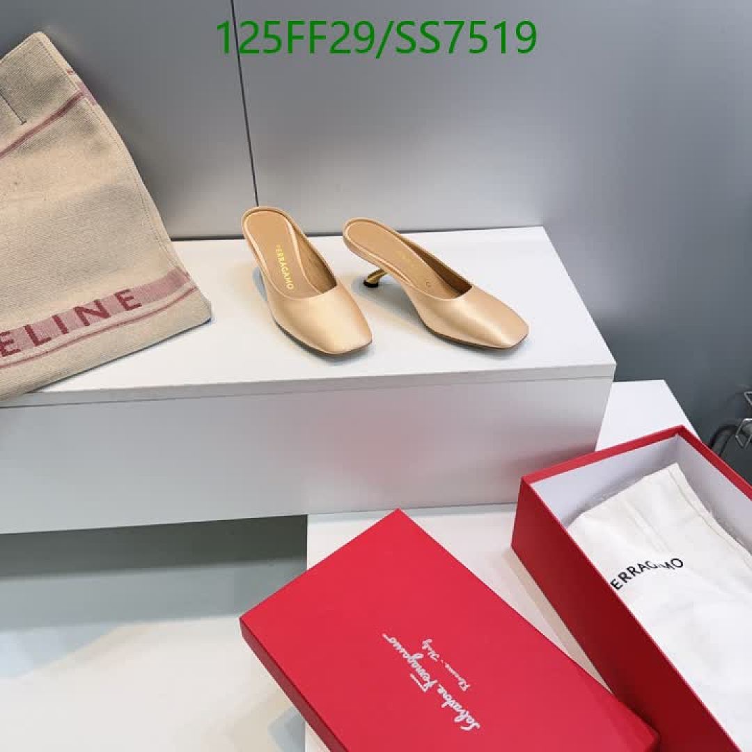 Ferragamo-Women Shoes Code: SS7519 $: 125USD