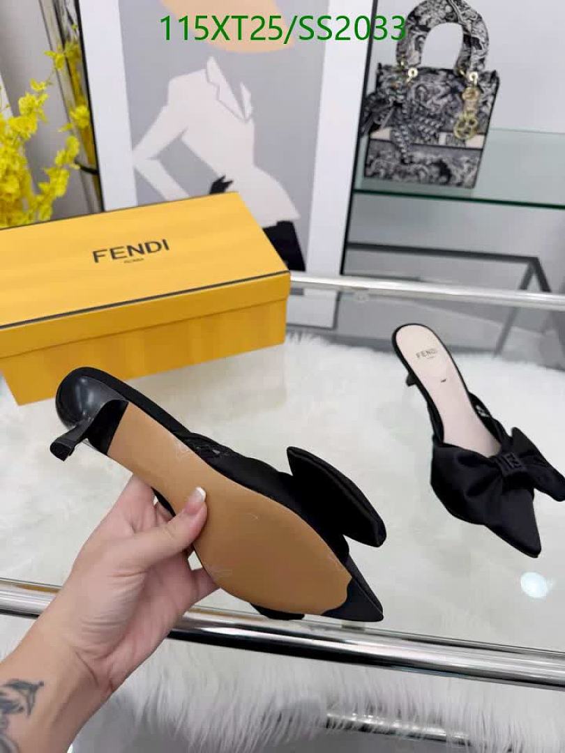 Fendi-Women Shoes Code: SS2033 $: 115USD
