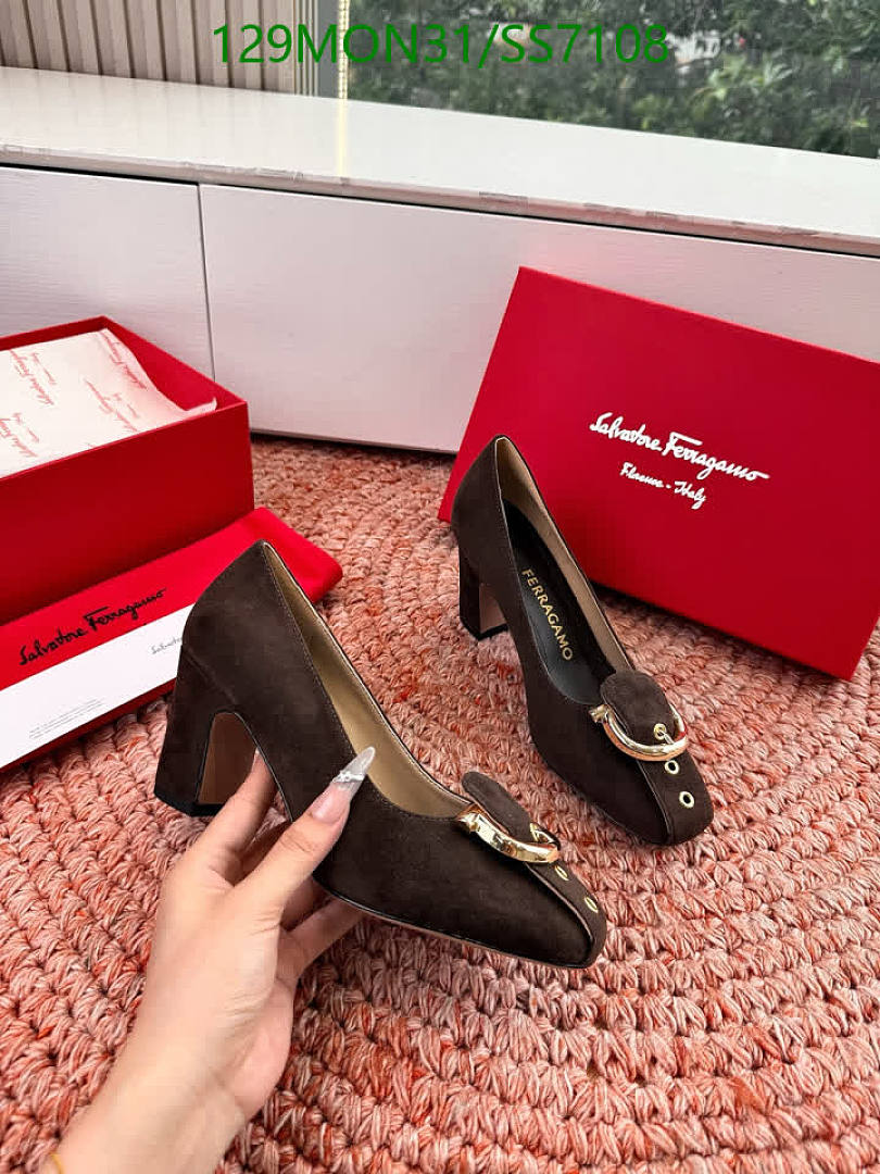 Ferragamo-Women Shoes Code: SS7108 $: 129USD