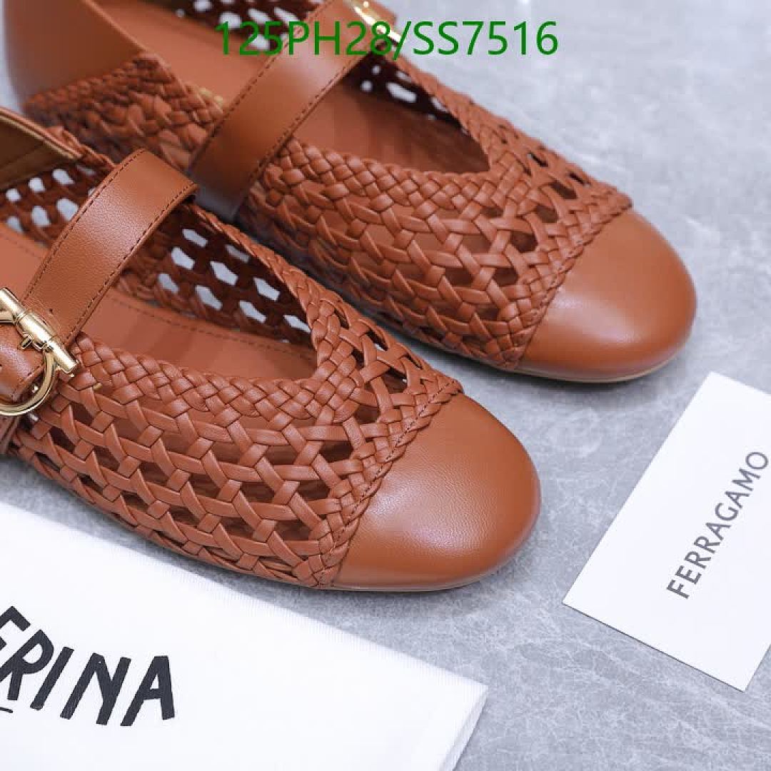 Ferragamo-Women Shoes Code: SS7516 $: 125USD
