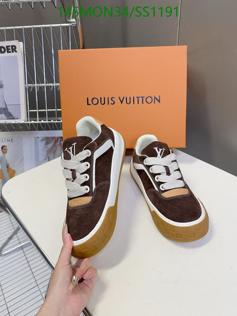 LV-Men shoes Code: SS1191 $: 145USD