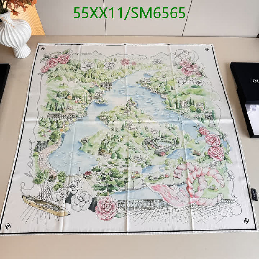 Chanel-Scarf Code: SM6565 $: 55USD