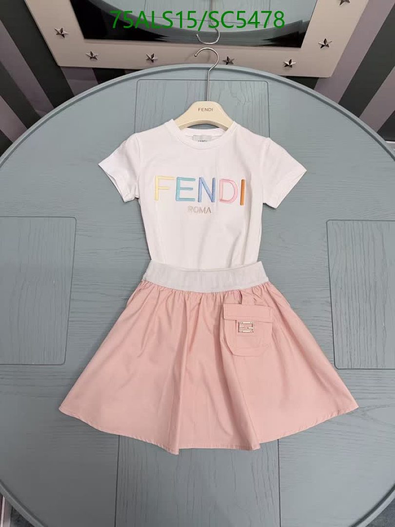Fendi-Kids clothing Code: SC5478 $: 75USD