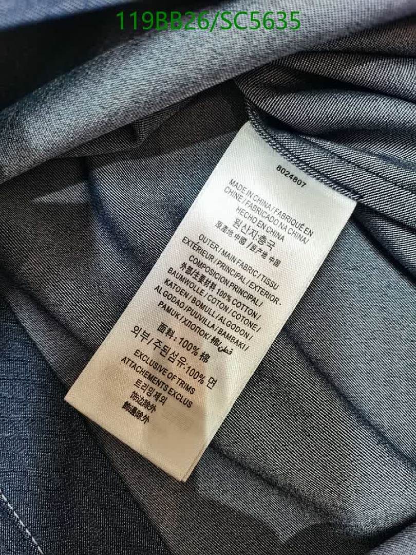 Burberry-Clothing Code: SC5635 $: 119USD