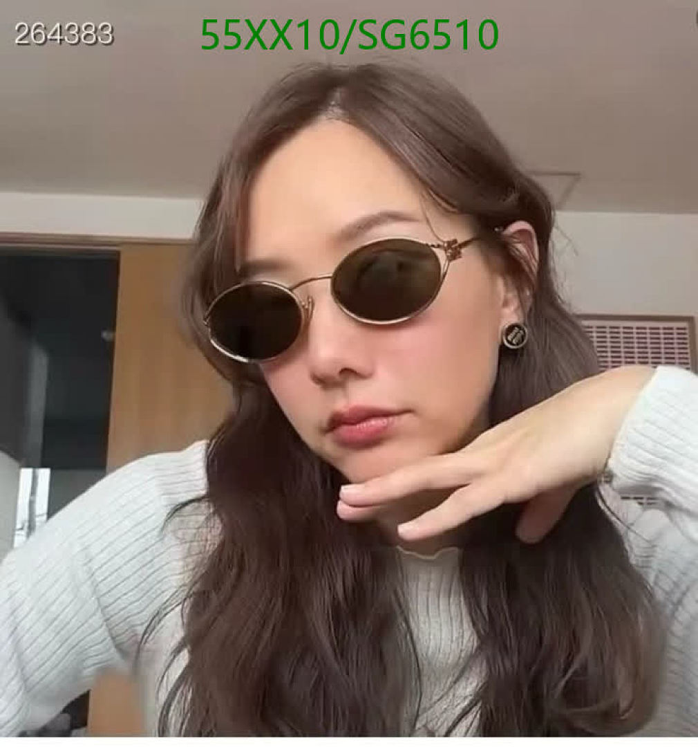 Miu Miu-Glasses Code: SG6510 $: 55USD