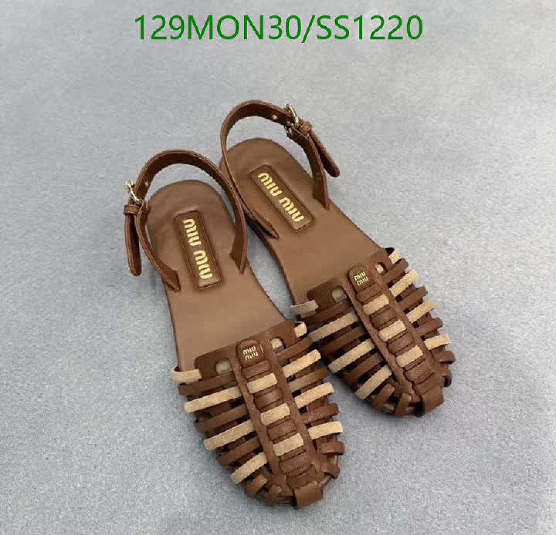 Miu Miu-Women Shoes Code: SS1220 $: 129USD