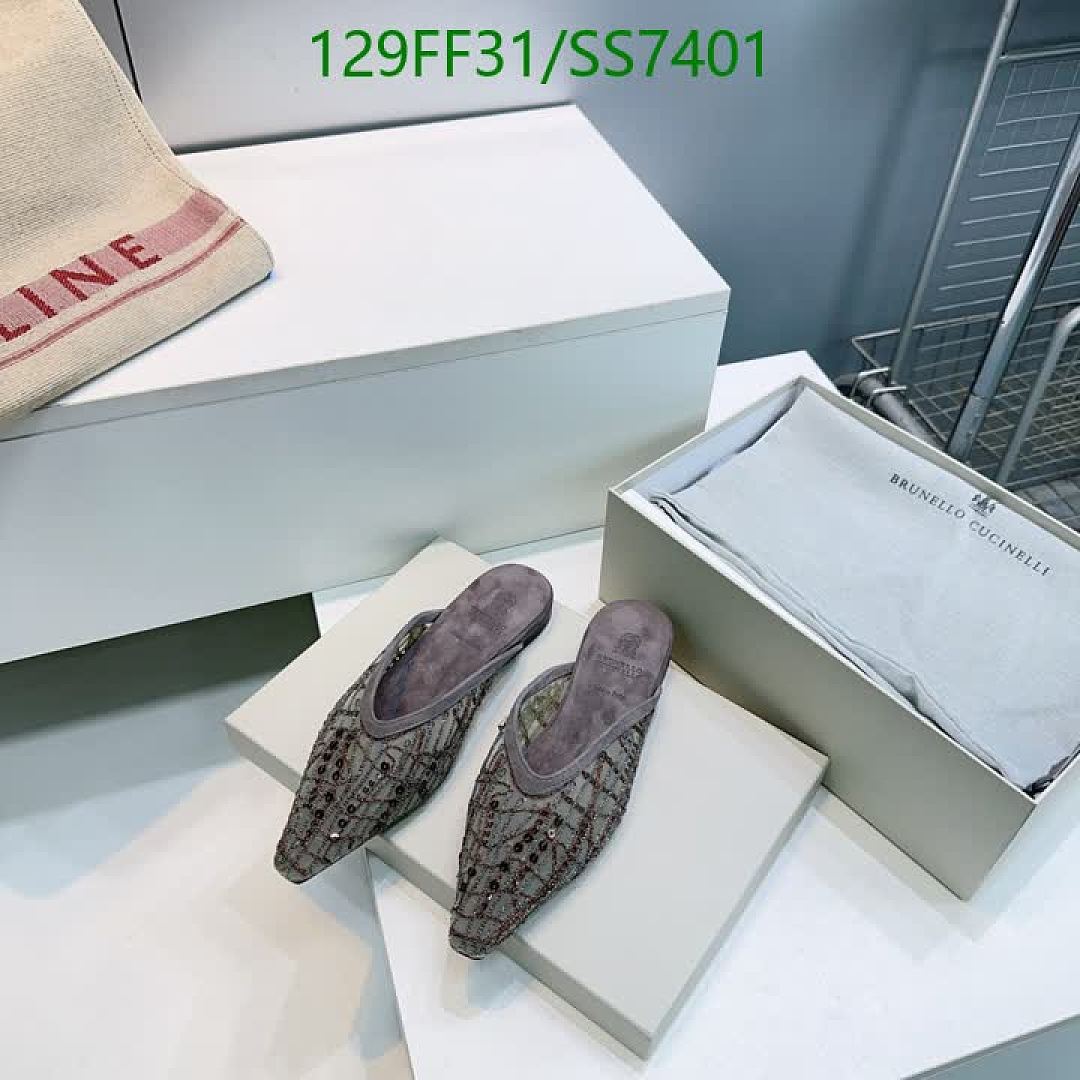 Brunello Cucinelli-Women Shoes Code: SS7401 $: 129USD