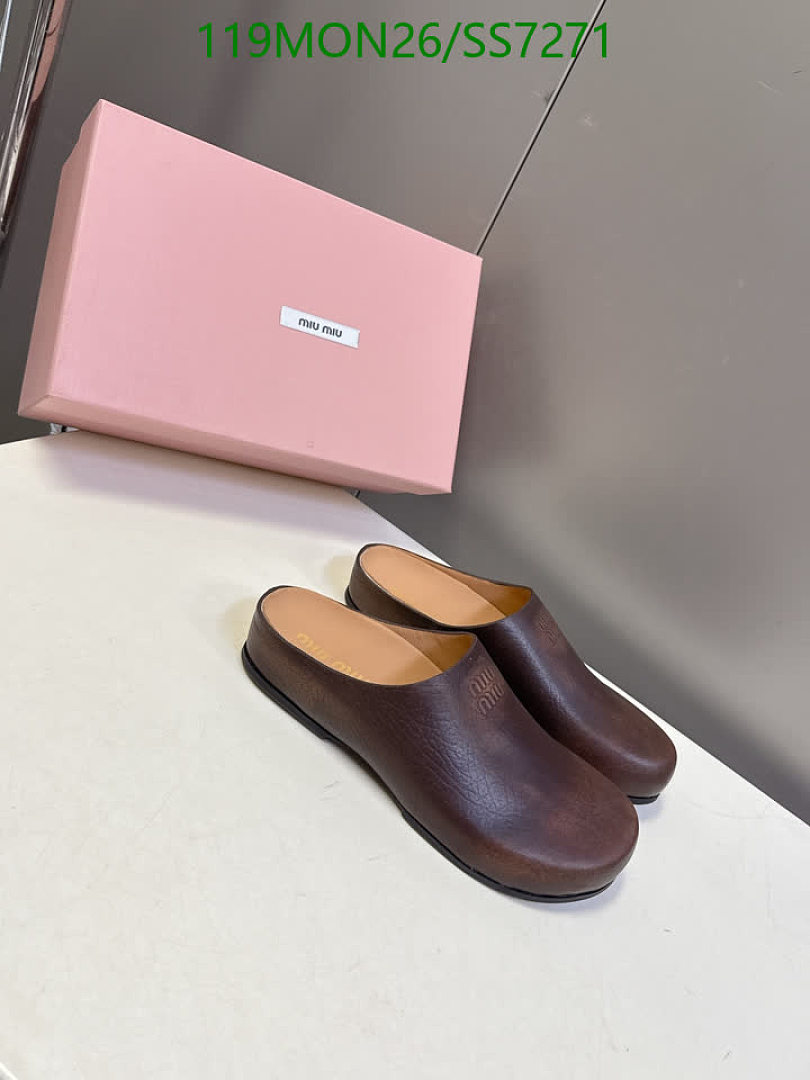 Miu Miu-Women Shoes Code: SS7271 $: 119USD