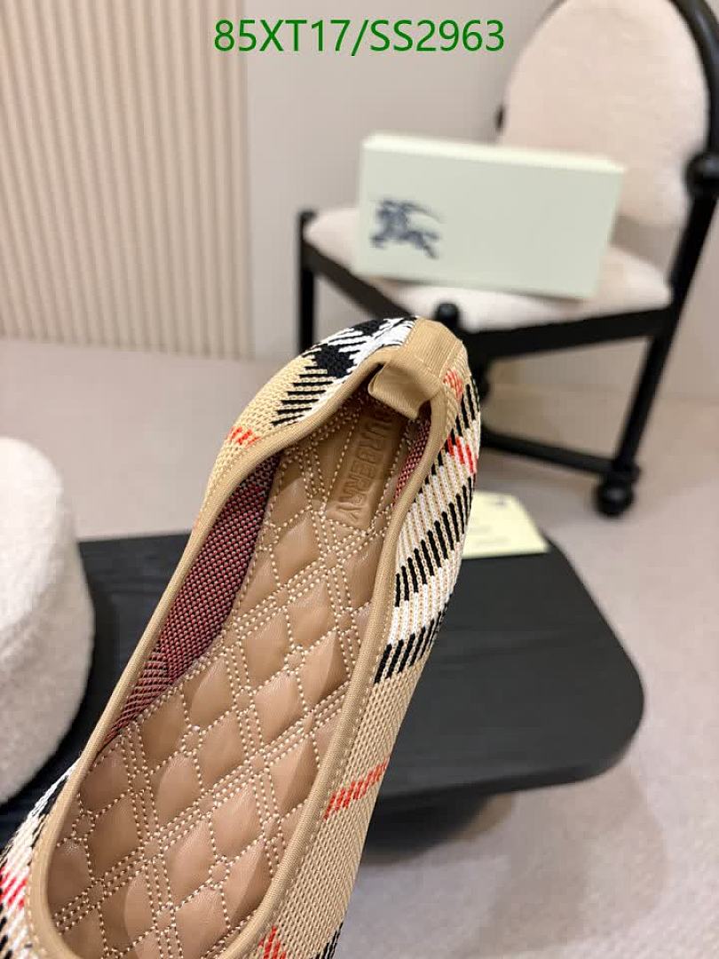 Burberry-Women Shoes Code: SS2963 $: 85USD