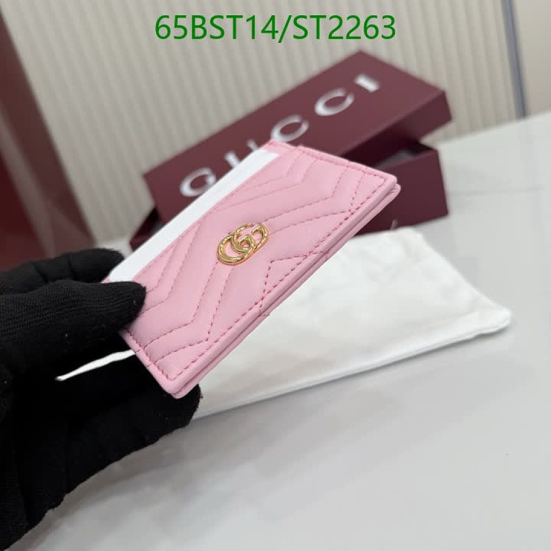Gucci-Wallet Mirror Quality Code: ST2263 $: 65USD