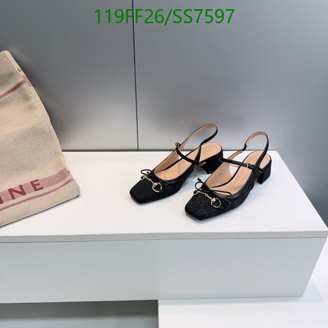 Gucci-Women Shoes Code: SS7597 $: 119USD