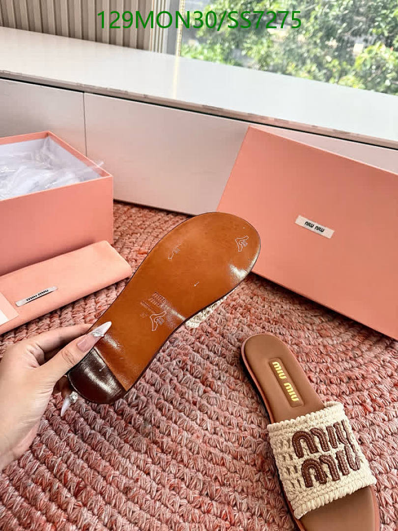 Miu Miu-Women Shoes Code: SS7275 $: 129USD