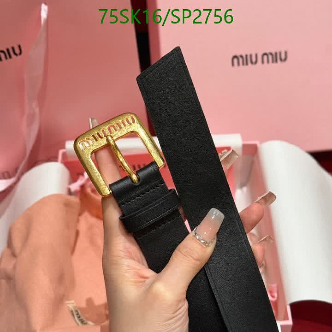 MIU MIU-Belts Code: SP2756 $: 75USD