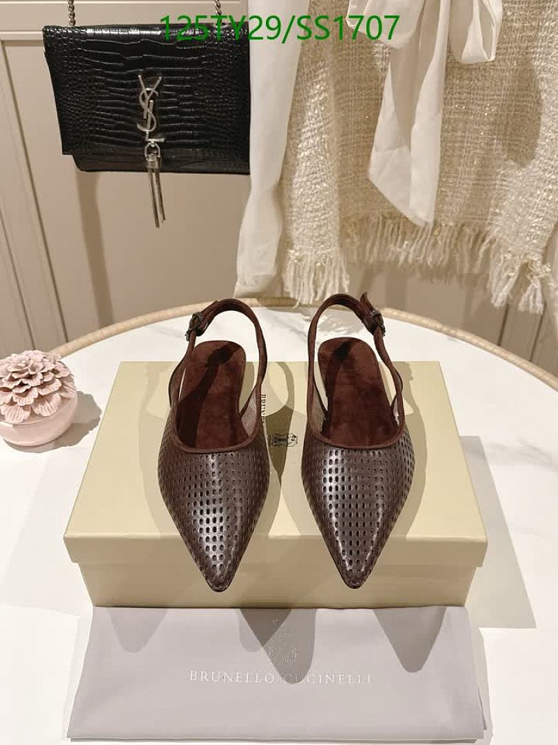 Brunello Cucinelli-Women Shoes Code: SS1707 $: 125USD