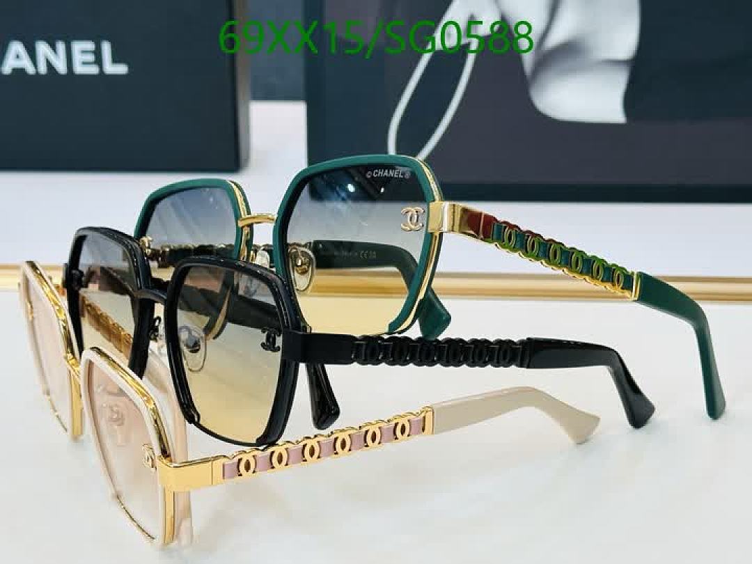 Chanel-Glasses Code: SG0588 $: 69USD
