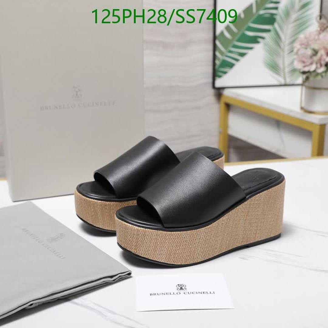 Brunello Cucinelli-Women Shoes Code: SS7409 $: 125USD
