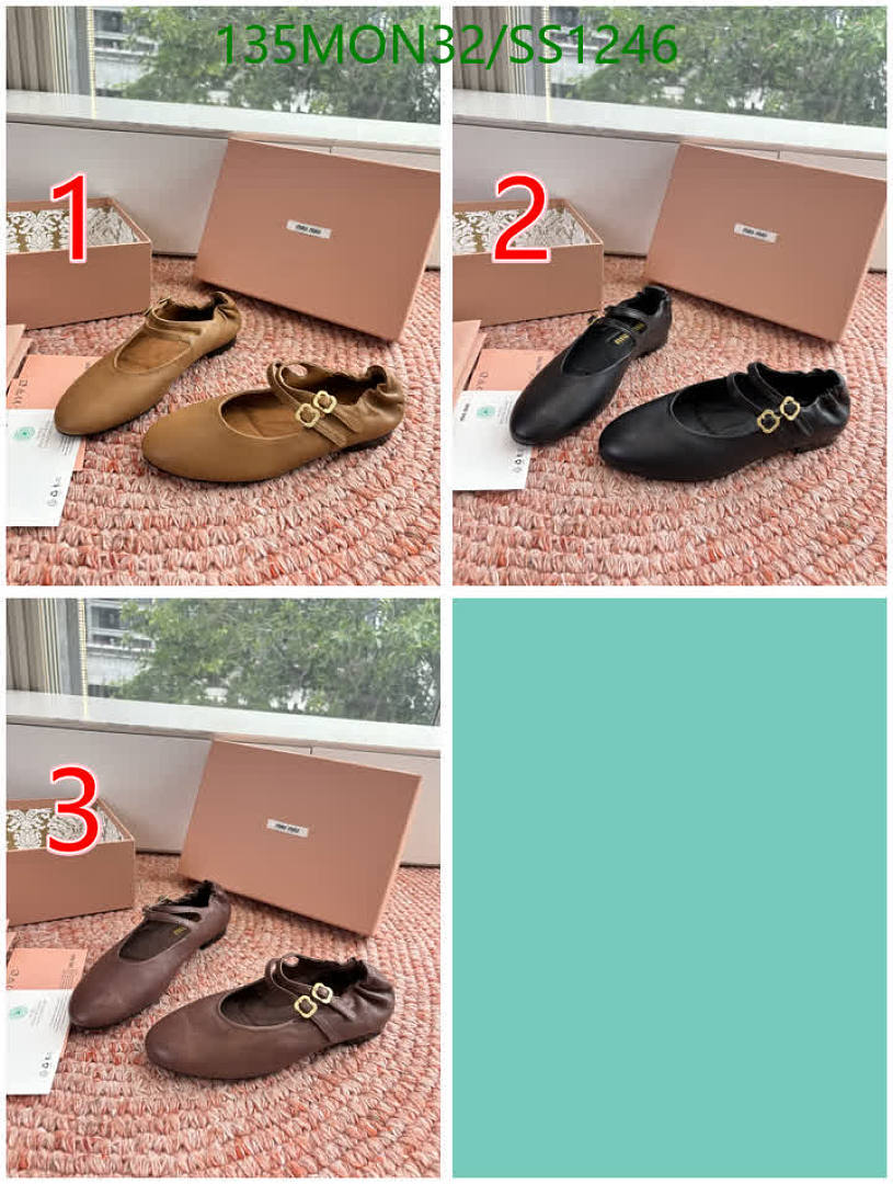 Miu Miu-Women Shoes Code: SS1246 $: 135USD