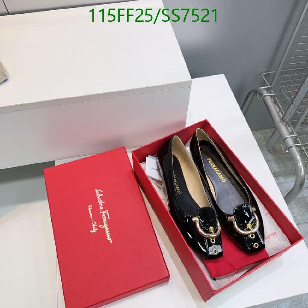 Ferragamo-Women Shoes Code: SS7521 $: 115USD