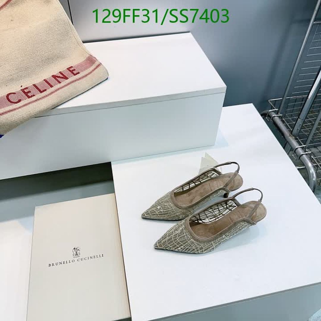 Brunello Cucinelli-Women Shoes Code: SS7403 $: 129USD