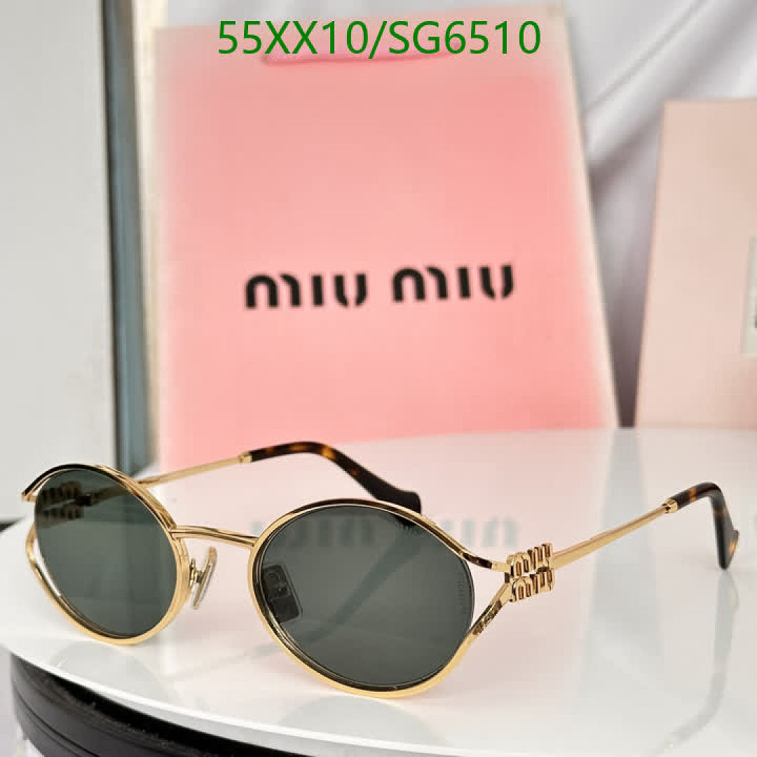 Miu Miu-Glasses Code: SG6510 $: 55USD