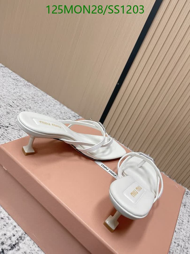 Miu Miu-Women Shoes Code: SS1203 $: 125USD