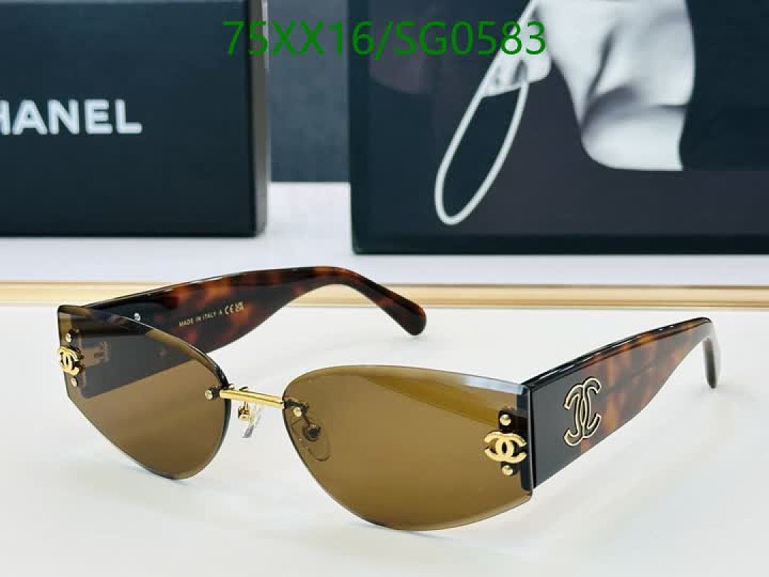 Chanel-Glasses Code: SG0583 $: 75USD