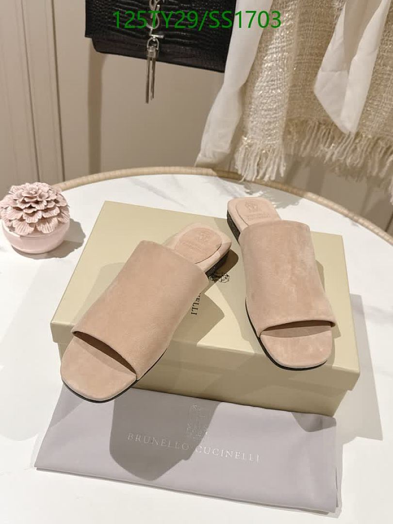 Brunello Cucinelli-Women Shoes Code: SS1703 $: 125USD