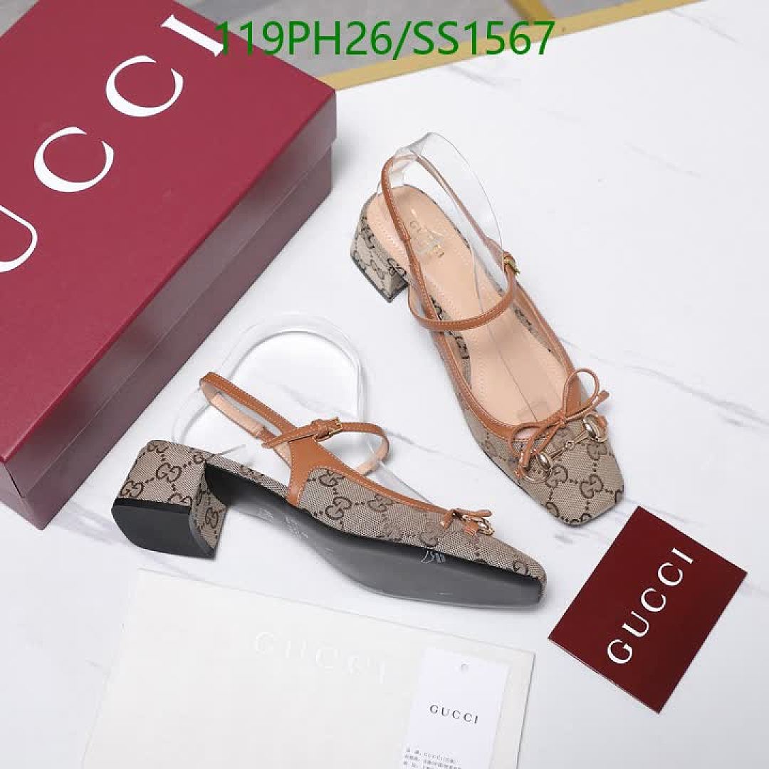 Gucci-Women Shoes Code: SS1567 $: 119USD
