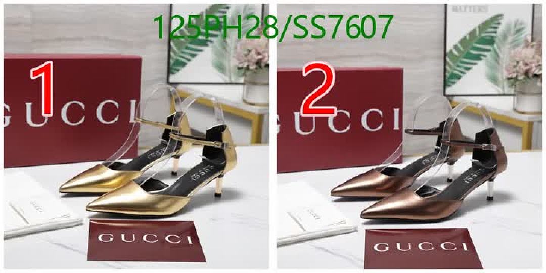 Gucci-Women Shoes Code: SS7607 $: 125USD